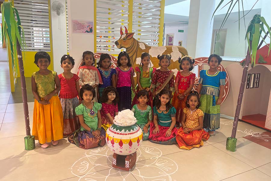 Diwali Celebration image - Yuvabharathi Nursery